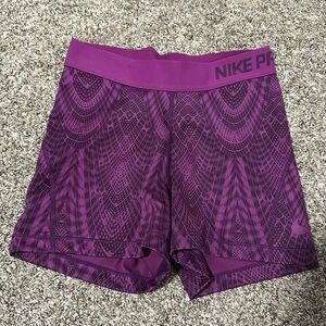 Purple Nike Pros